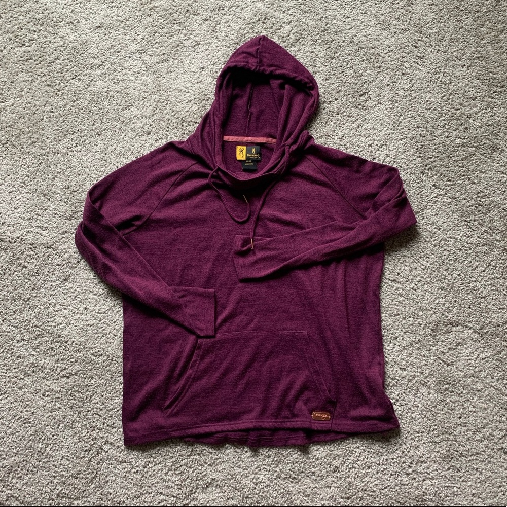 Browning tunic length lightweight hoody